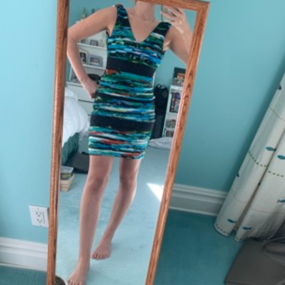 Rag & Bone NEW Silk Blue Harley Dress